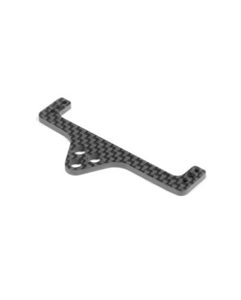 X10 CARBON REAR POD UPPER PLATE FOR 1-PIECE CHASSIS
