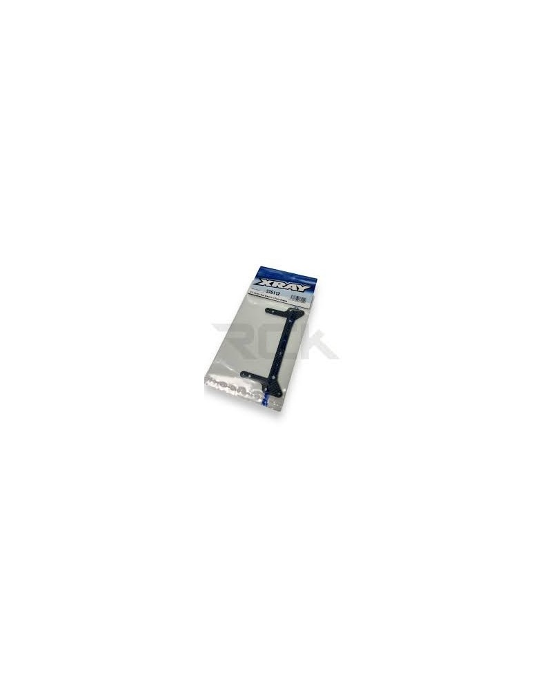 PLACA DE CARBONO TRASERA  PARA CHASIS DE 1 PIEZA X12