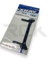 PLACA DE CARBONO TRASERA  PARA CHASIS DE 1 PIEZA X12