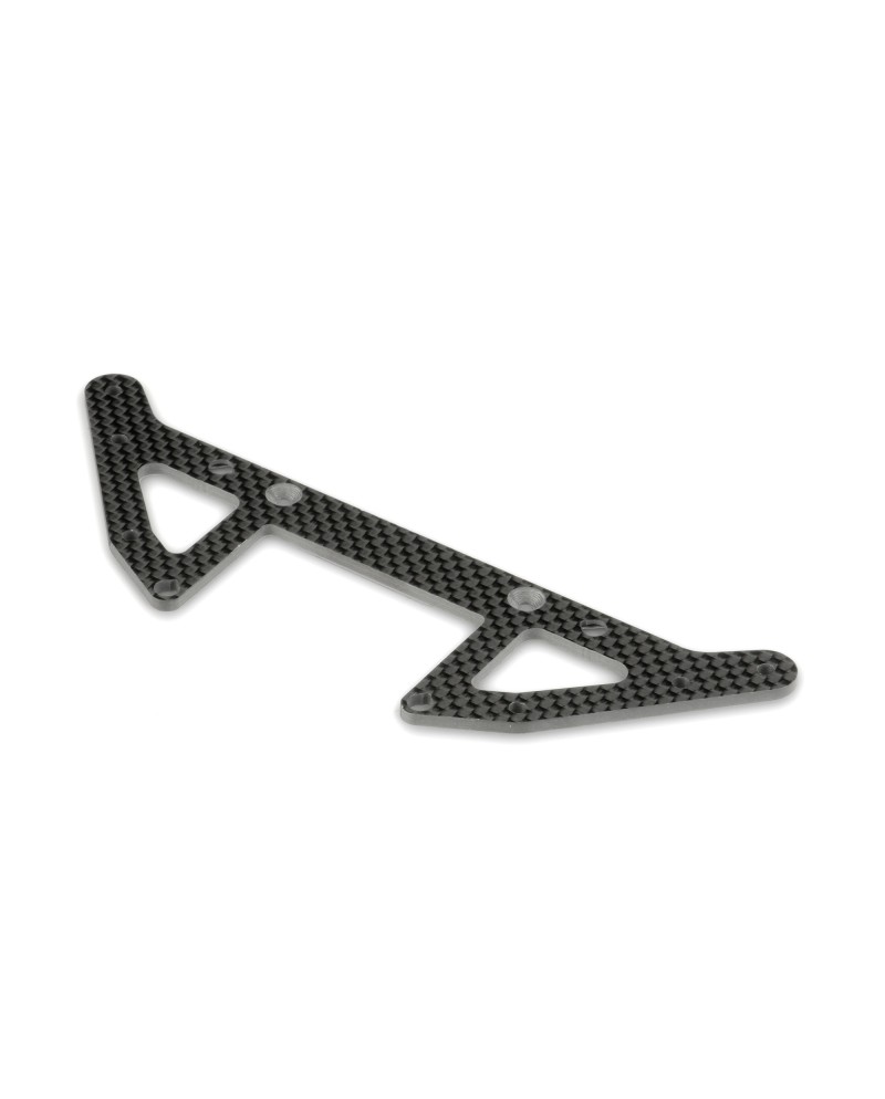 X10 CARBON REAR BRACE FOR 1-PIECE CHASSIS