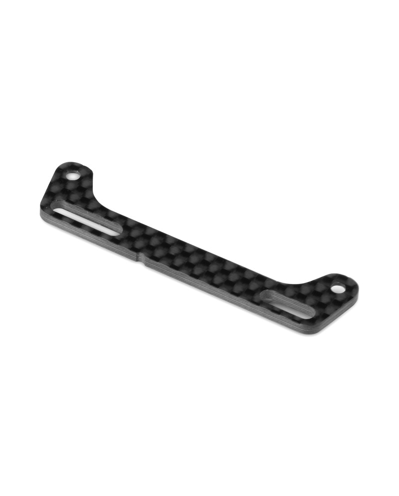CARBON SERVO HOLDER FOR 1-PIECE CHASSIS