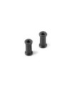 SOPORTE DE ALUMINIO DE 10,0 MM CON ROSCA M2.5 - NEGRO (2)