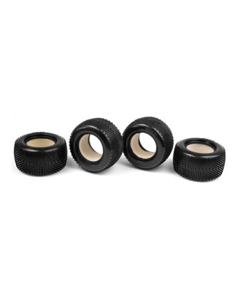 RUEDAS GOMA + INSERTS MICRO TRUCK M18T PIN  - HARD (4+4)