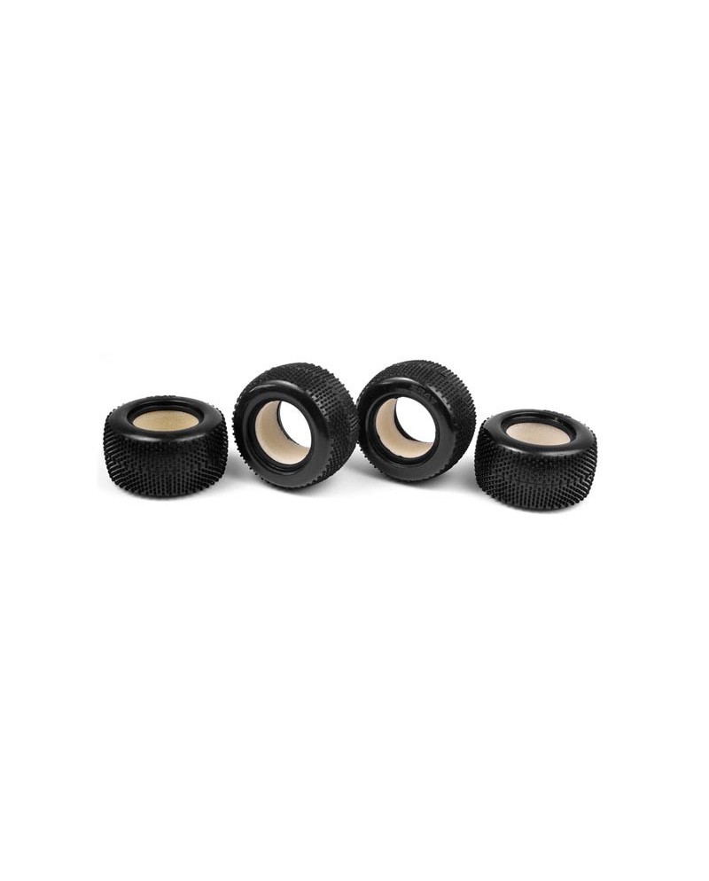 RUEDAS GOMA + INSERTS MICRO TRUCK M18T PIN  - HARD (4+4)