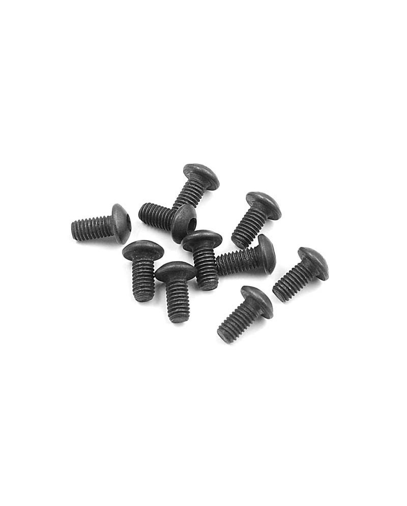 TORNILLO ALLEN CABEZA DE BOTÃ“N M3x6  (10)