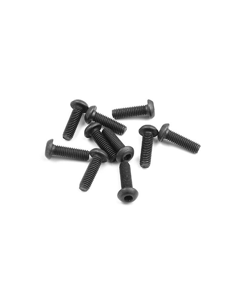 TORNILLO HEXAGONAL CABEZA DE BOTON M3x10  (10)