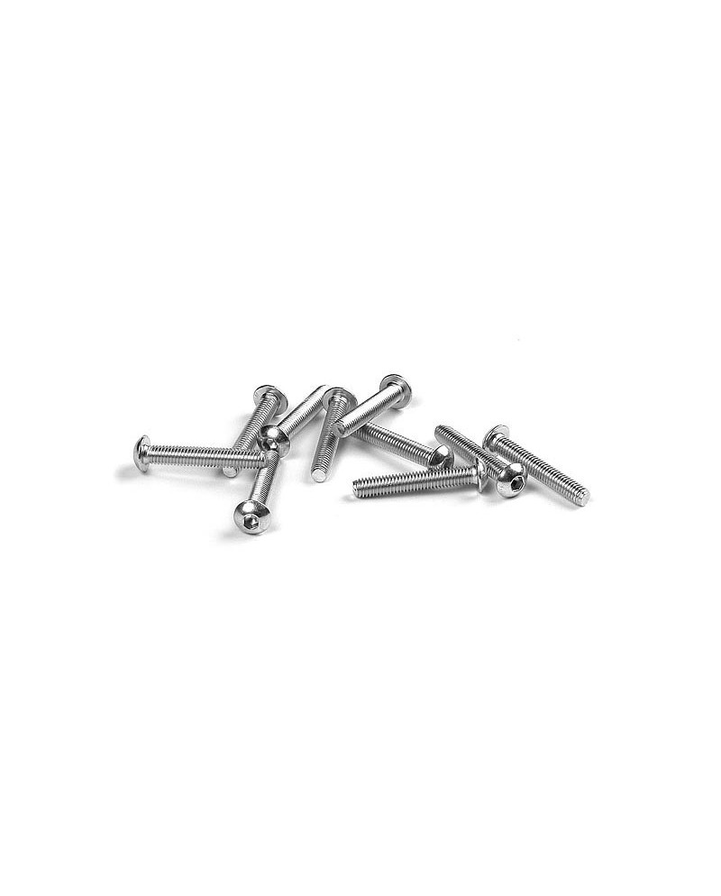 TORNILLO HEXAGONAL SH M3x18 - ROSCA IZQUIERDA (10)