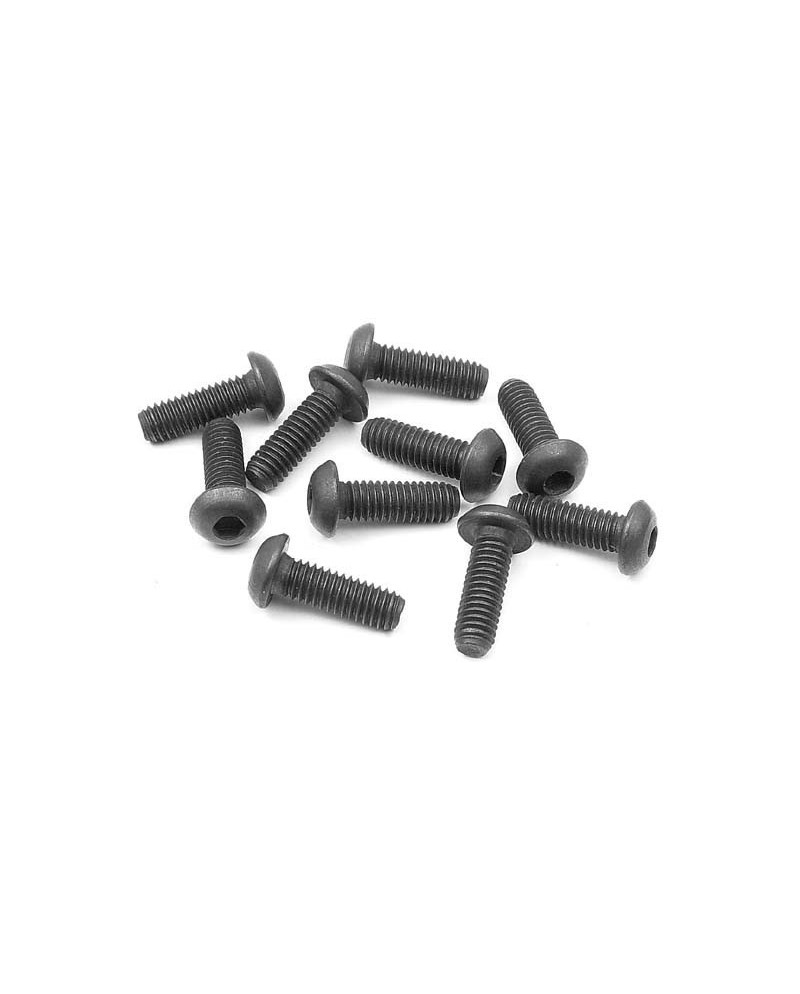TORNILLO CABEZA BOTON ALLEN ACERO M4X12 (10)