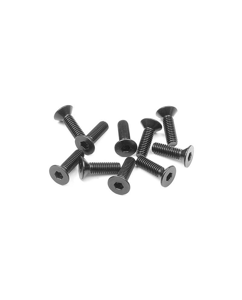 TORNILLO ALLEN CABEZA AVELLANADO M3x10  (10)