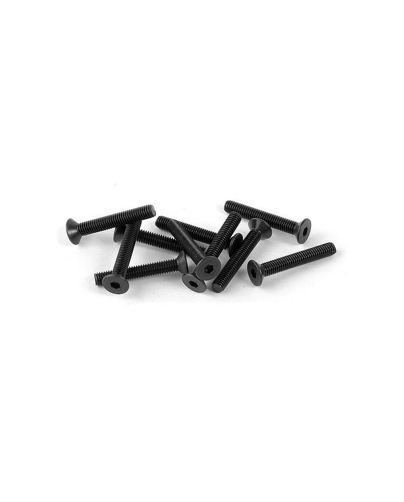 TORNILLO HEXAGONAL CABEZA AVELLANADO M3x20  (10)