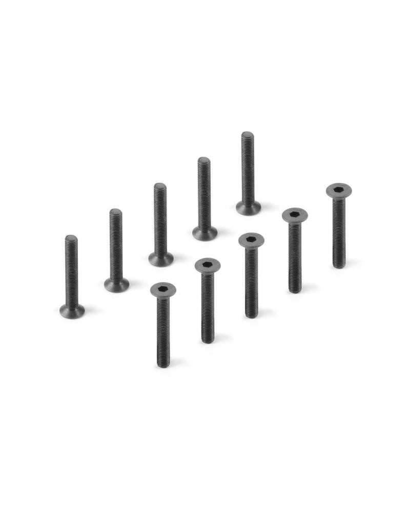 TORNILLO M3X25 CABEZA AVELLANADO M3X25 (10)