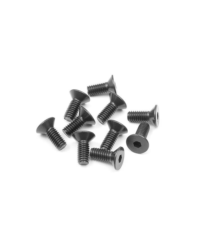 TORNILLO HEXAGONAL CABEZA AVELLANADO M4x10  (10)