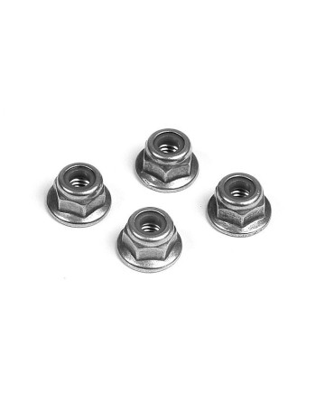 TUERCA DE ALUMINIO M4 (10)