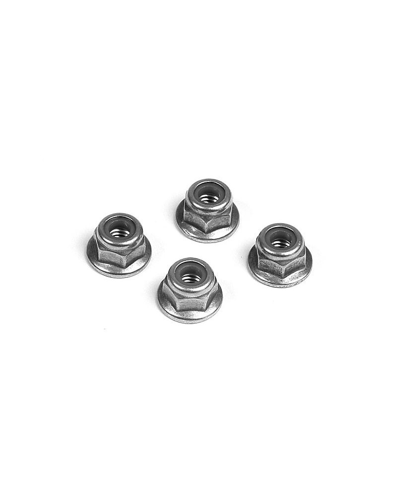 TUERCA DE ALUMINIO M4 (10)