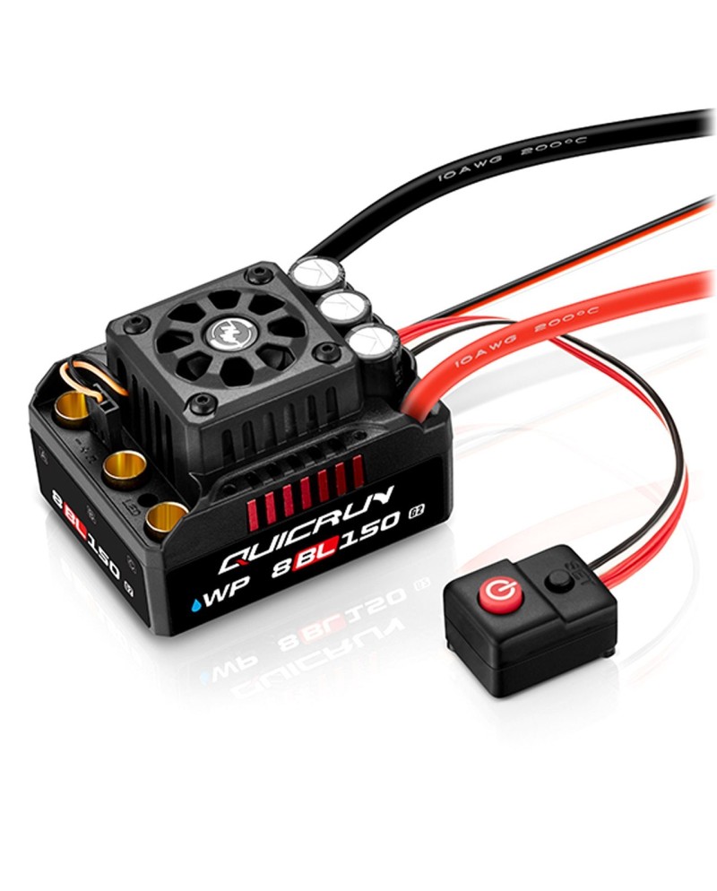 QuicRun WP8BL150 G2 Brushless ESC 150A 3-6s for 1:8