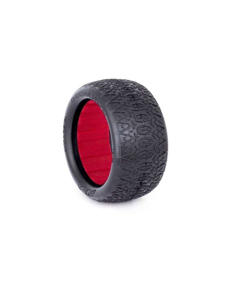 1:10 BUGGY EVO CHAINLILNK REAR SOFT W/RED INSERT