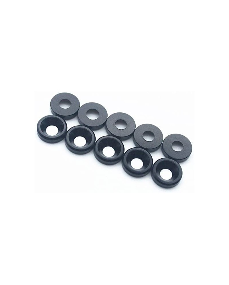 ARANDELA ALUMINIO CONICA - NEGRA (10)