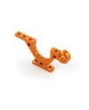 SOPORTE AJUSTABLE INFERIOR ALU T4'19 - DELANTERO D / TRASERO I - NARANJA