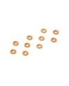ARANDELAS 3X6X0.5MM - NARANJA (10)
