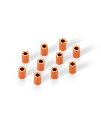 ALU SHIM 3x6x9.0MM - ORANGE (10)