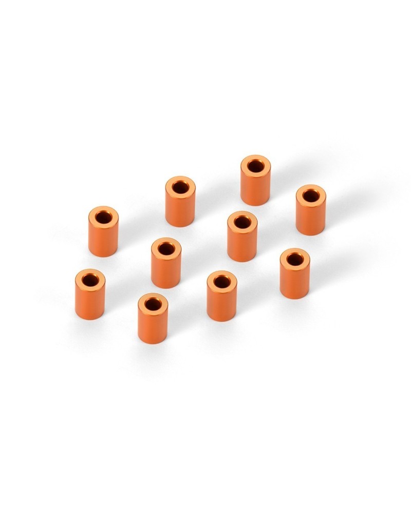 ALU SHIM 3x6x9.0MM - ORANGE (10)