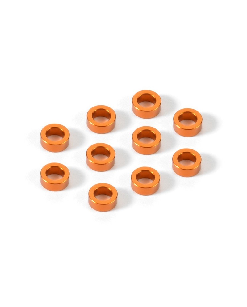 ARANDELA ALU 3x5x2.0MM - NARANJA (10)