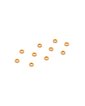 ARANDELA ALU 3x5x1.0MM - NARANJA (10)