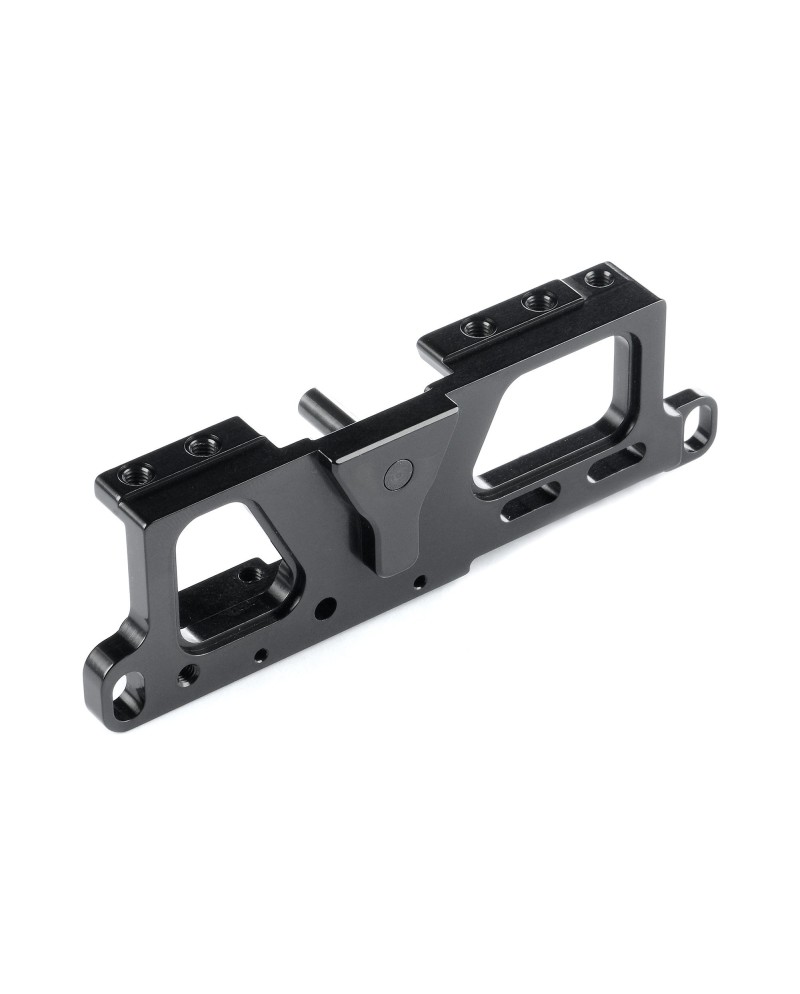 SOPORTE DE MOTOR DE ALUMINIO  CON PASADORES DE CENTRADO DE 3MM X4 - AVELLANADO PROFUNDO
