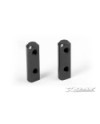 SOPORTE DE ALUMINIO PARA MONTAJE DE SERVO  - NEGRO (2)
