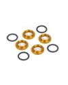 ROSCA AJUSTE AMORT ALU + O-RING - NARANJA (4)