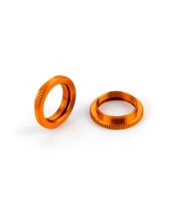 TUERCA AJUSTABLE AMORTIGUADOR ULP ALU - V2 - NARANJA (2)