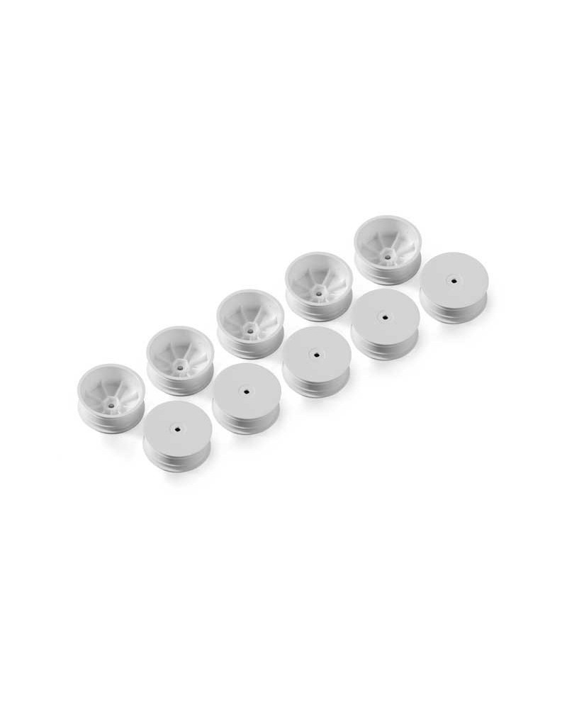 SET LLANTAS DELANTERA 2WD 12MM XB20 (10) BLANCO
