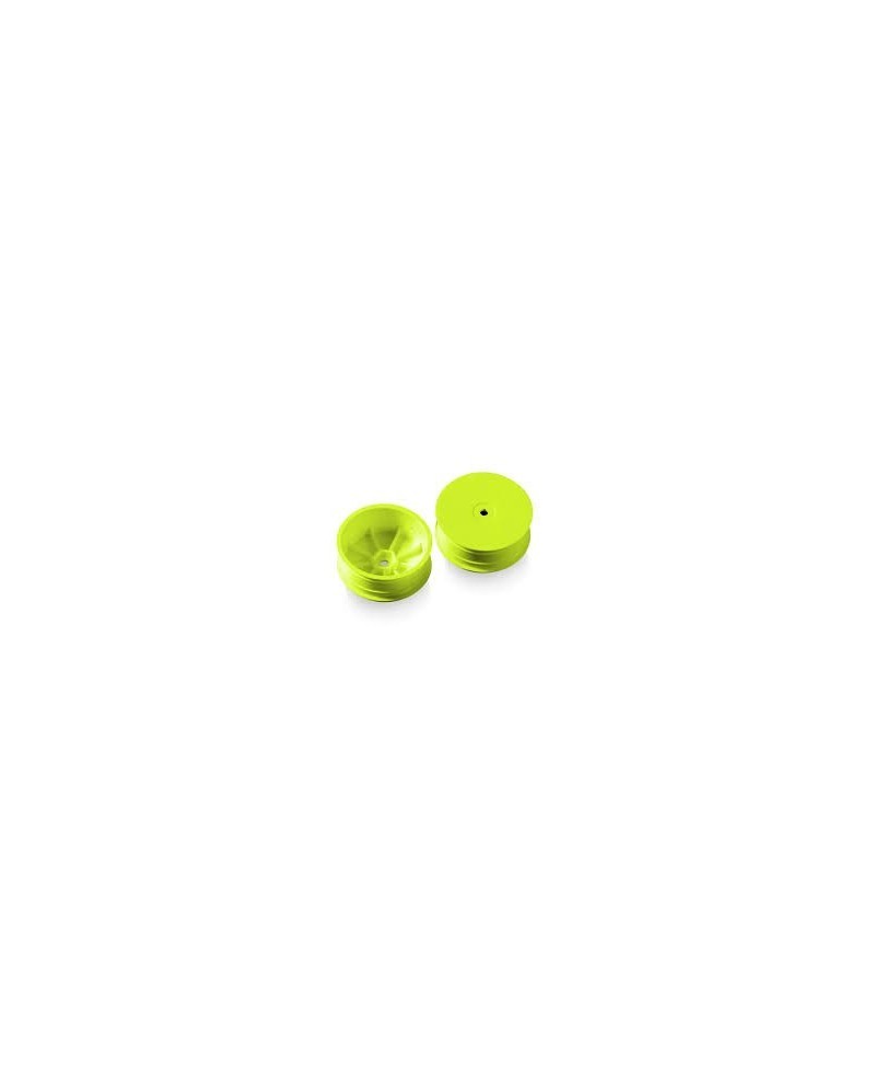 LLANTA  DELANTERA AERODISK 2WD CON HEXÃ?GONO DE 12 MM - AMARILLO - HARD (2)