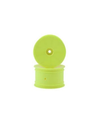 LLANTA TRASERA  2WD/4WD CON HEXÃ?GONO DE 12 MM IFMAR AERODISK - AMARILLO - DURO (2)