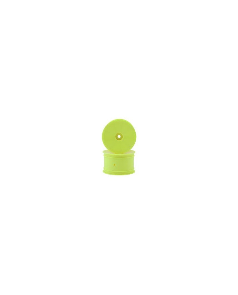 LLANTA TRASERA  2WD/4WD CON HEXÃ?GONO DE 12 MM IFMAR AERODISK - AMARILLO - DURO (2)
