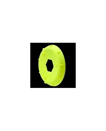 DISCO LLANTA PARA TRUGGY EVO AMARILLO (4 PCS)