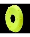 DISCO LLANTA PARA TRUGGY EVO AMARILLO (4 PCS)