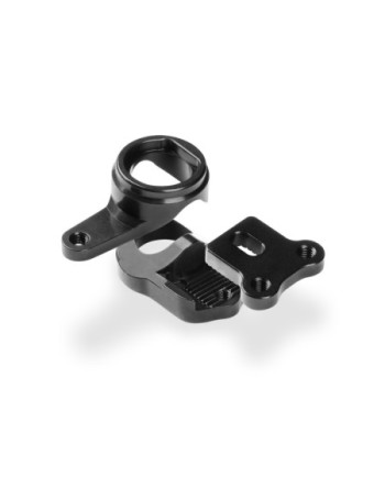 SALVA SERVOS DE ALUMINIO  - NEGRO