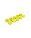 LLANTA DELANTERA 4WD AERODISK CON HEXÃ?GONO DE 12MM IFMAR - AMARILLO - DURO (10)