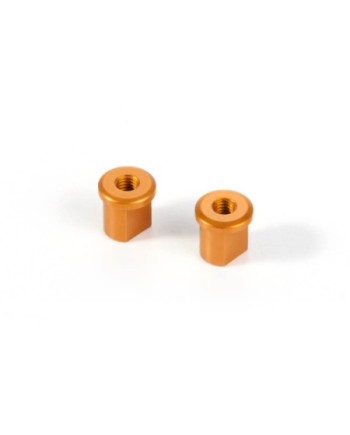 CASQUILLO EXCÃ‰NTRICO DE ALUMINIO 0.0MM - NARANJA (2)