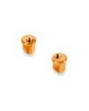 CASQUILLO EXCÃNTRICO DE ALUMINIO 1.0MM - NARANJA (2)