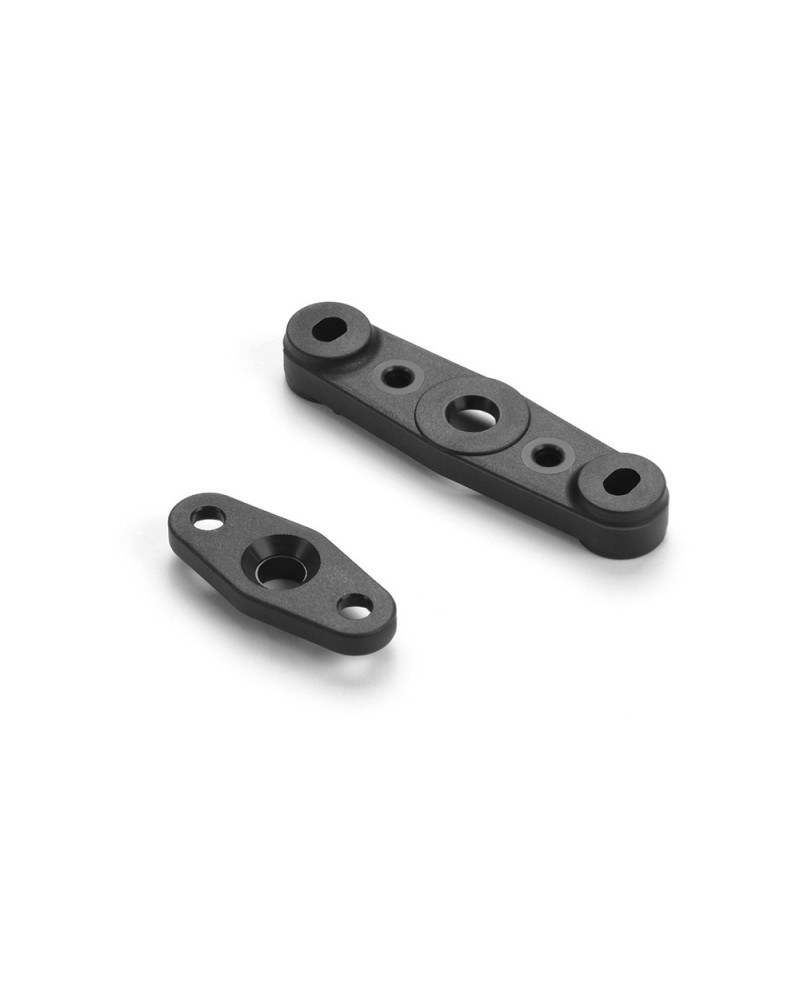 BRAZO/PIVOTE INFERIOR DE PLASTICO. - LOW ROLL- CENTER - X18 - GRAFITO