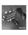 AerÃ³grafo Revolver gravity-feed airbrush dual-action