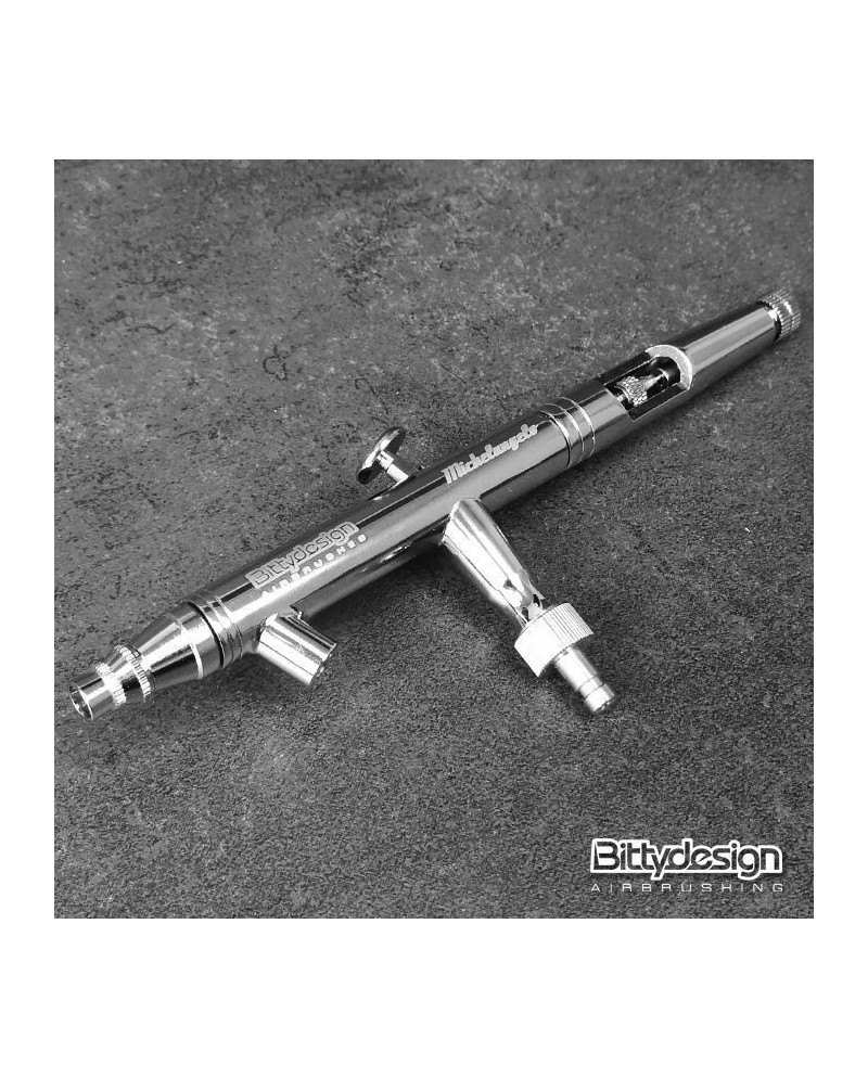 Aerografo Michelangelo bottle-feed doble accion