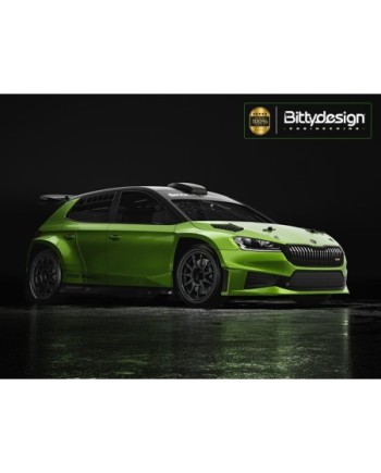 SKODA FABIA RC RALLY 190MM 190mm 1/10