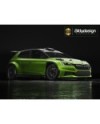 SKODA FABIA RC RALLY 190MM 190mm 1/10