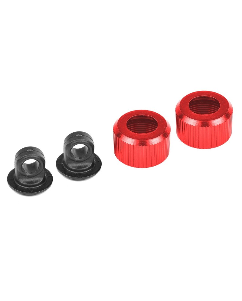TAPON DE AMORTIGUADOR - JUEGO DE ANILLOS DE ALUMINIO - 2 JUEGOS