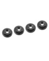 TUERCAS DE PROTECCIÃ“N LATERAL - ALUMINIO - NEGRO - 4 PIEZAS