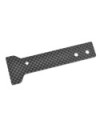 REFUERZO DE PLACA DE CHASIS - DELANTERO - CARBONO 3MM - 1 PIEZA