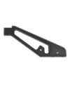 BARRA RIGIDIFICADORA DE CHASIS - DELANTERA - SBX-825 - ALUMINIO - NEGRO - 1 PIEZA